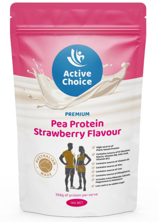 Strawberry Smooth Pea Protein