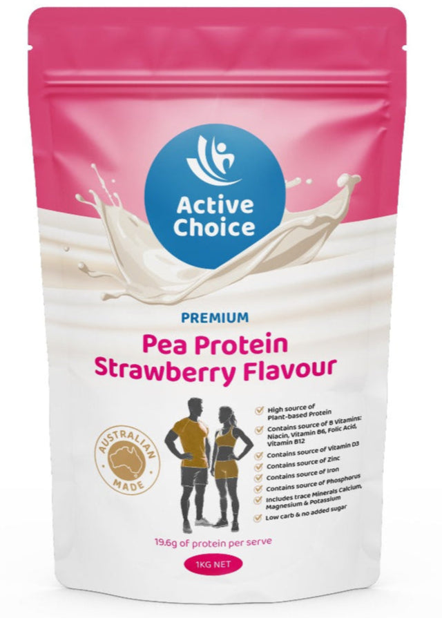 Strawberry Smooth Pea Protein